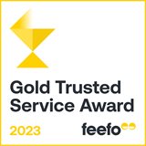 Feefo trusted service award logo